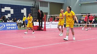 SEPAKTAKRAW Final Match Thailand vs Vetnam 1 36th Kings Cup Sepaktakraw World Championship 🏆 2023 [upl. by Sharia]