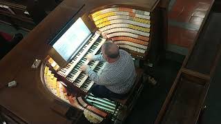 Grimoaldo Macchia The Joy of Reeds  quotJudas Maccabeusquot West Point Cadet Chapel Organ [upl. by Kylila716]