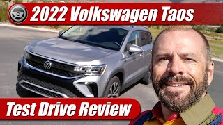 2022 Volkswagen Taos SE Test Drive Review [upl. by Joice951]