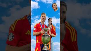 Dani Olmo amp Laura Abla Schmitt  vfx head match video shorts sports football daniolmo [upl. by Trammel]