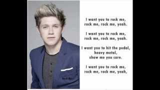 Nialls Solos in Take Me Home Lyrics on screen [upl. by Nan]