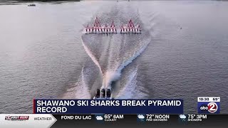 Shawano Ski Sharks combine with other teams to break record [upl. by Lseil]