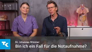 Bin ich ein Fall für die Notaufnahme  Dr Johannes Wimmer amp Alina Kriesten [upl. by Phionna420]