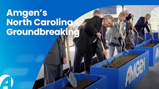 Amgen’s North Carolina Groundbreaking [upl. by Stambaugh]