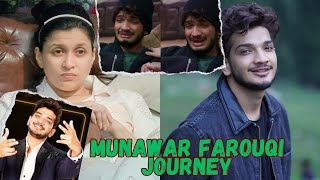 Munawar farouqi ki bigg boss journey biggboss munawarforouqi Ankitalokhnde munawar0018 [upl. by Kcirrem427]