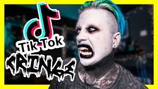 REACTING TO GOTH TIKTOK CRINGE [upl. by Ecnerolf]