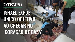 Tropas israelenses chegaram ao centro da Cidade de Gaza com um único objetivo [upl. by Seppala]