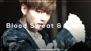 bts  blood sweat and tears slowed  reverb [upl. by Oniotna]