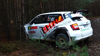 Lausitz Rallye 2024  CRASH amp MISTAKES [upl. by Silverman145]