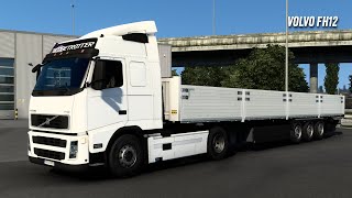 Volvo FH12 2007  Strasbourg to Geneva  ETS2 Gameplay Logitech G27 [upl. by Yendic]