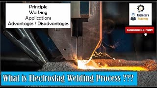 What is electroslag welding process  Engineers academy [upl. by Deena930]