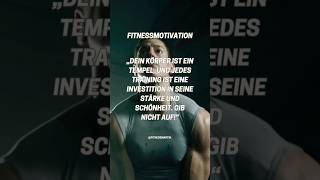 Dein Körper ist ein Tempel fitness motivation sprüche zitate viral shortsfeed [upl. by Lamoureux]