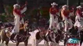 Painted Ladies Rodeo Performers at the 2007 Rose Parade [upl. by Kcirdneh663]