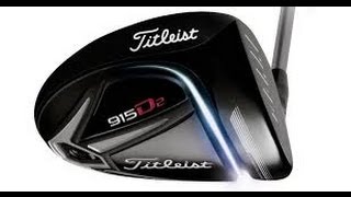 Titleist 915 D2 Driver review at Andrew Ainsworth Golf Academy [upl. by Narmak]