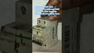 Schneider K60H C63A MCBMotorCircuitBreaker240415V 50Hz 10kA DesignBy SchneiderElectricMerlin Gerin [upl. by Sukhum]