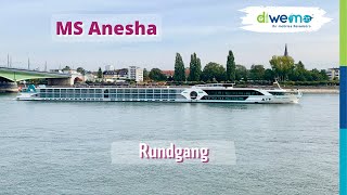 Phoenix Reisen  MS Anesha Flusskreuzfahrt Rhein [upl. by Seek]