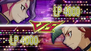 YuGiOh ArcV Season 4 Yuri VS Yuya [upl. by Nnylyram]