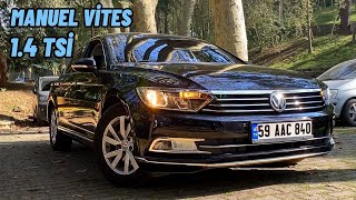 PASSAT GERÇEKTEN İYİ Mİ  MANUEL VİTES  VW PASSAT 14 TSİ TRENDLİNE İNCELEDİK  POV SÜRÜŞ [upl. by Akimehs]