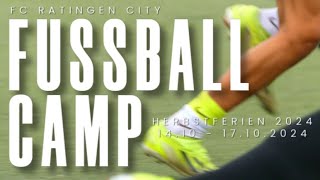 HerbstferienFussballcamp beim FC Ratingen City [upl. by Dahlia]