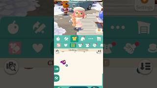 Outfit change animalcrossingpocketcamp animalcrossing [upl. by Pierro]