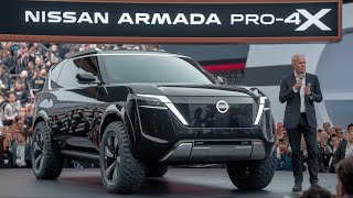 2025 Nissan Armada Pro4X Review Rugged Power Meets Luxury [upl. by Baumann926]