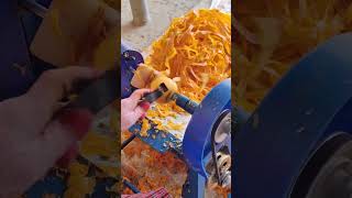 Crispy persimmon peeling process Good tools and machinery can increase work efficiency [upl. by Ramled]