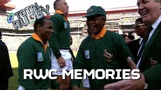 RWC MEMORIES 1995 Nelson Mandela [upl. by Gerbold]