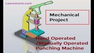 Hand Operated Or Manually Operated Punching Machine [upl. by Enyedy]