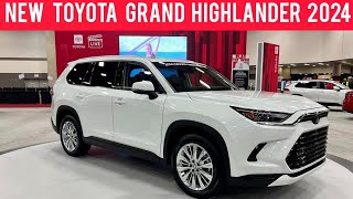 2024 Toyota Grand Highlander in under 3 Minutes Highlights amp Overview car yt sutudio [upl. by Treulich]