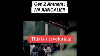 Wajiangalie Gen Z Anthem  Essy Kin Tujiangalie by Sauti Sol [upl. by Rogozen]