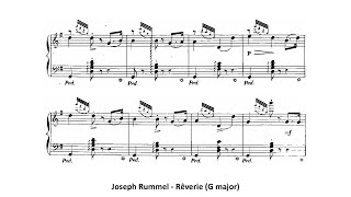 Joseph Rummel  Rêverie G major [upl. by Siulesoj442]