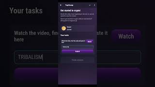 TapSwap get started in crypto answer [upl. by Nelsen635]