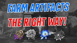 STOP FARMING ARTIFACTS LIKE THIS Genshin Impact Artifact Farm Guide [upl. by Vicki]