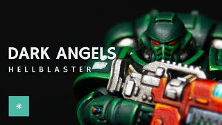 Dark Angels Primaris Hellblaster  Color Schemes [upl. by Yrekaz]