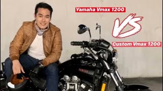 Yamaha VMAX 1200 vs VMAX1200 CUSTOM [upl. by Asilak512]