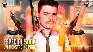 Especial 500 Mil Inscritos  Um Monstro No Pubg [upl. by Korwun]