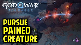 How to Pursue the Pained Creature Underground  Secret of the Sands  God of War Ragnarok [upl. by Ellezaj]