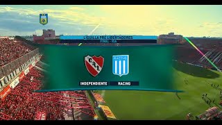 Fútbol en vivo Liguilla Pre Libertadores Independiente  Racing FPT 2015 [upl. by Nikoletta]