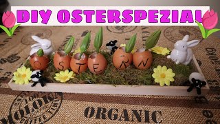 Osterspezial DIY TischOsterdekoration 30421🌷💐🌷 [upl. by Mateya]