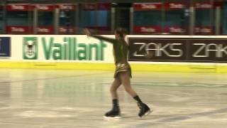 2 Milica JOKIC SRB  ISU JGP Croatia Cup 2012 Junior Ladies Free Skating [upl. by Sucramaj]