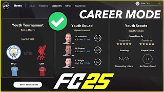 NEW FC 25 CAREER MODE GAMEPLAY REVEALED ✅ [upl. by Brogle]