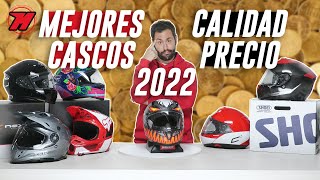 Mejores CASCOS de moto relación CALIDADPRECIO 💰🏍️ [upl. by Caia361]