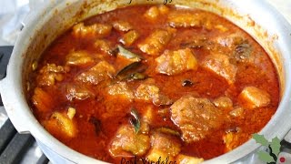 Quick and easy Pork vindaloo  Kochi style l Pressure cooker recipe [upl. by Sukhum]