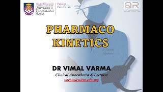 QR ANAESTHESIA  PHARMAC  PHARMACOKINETICS [upl. by Shulem]