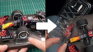 How To Remove BlisterPlastic On MINICHAMPS F1 118 scale models [upl. by Rafaelof]