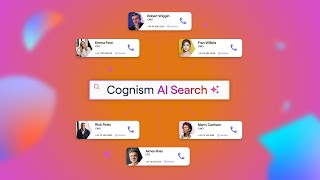 75 faster prospecting power with Cognism AI Search [upl. by Lori]