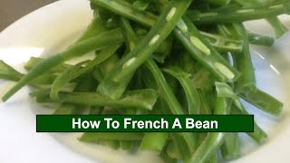 How To French Beans 🫛 foodie kitchenhacks kitchengadgets [upl. by Labotsirhc]