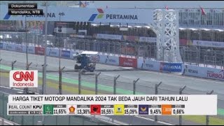 Harga Tiket Moto GP Mandalika 2024 Tak Beda Jauh dari Tahun Lalu [upl. by Krueger]