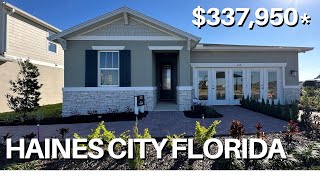 Dream Model Home Tour Affordable Luxury in Haines City FL starting in the 300Ks [upl. by Ahnavas]