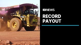 BHP to pay record dividend despite profit slide FMG executives resign  ABC News [upl. by Asalocin503]